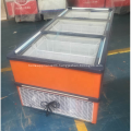 convenience store European large volume deep chest freezer